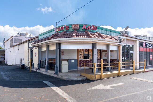 Stop by Soon's Kalbi, in Salt Lake Shopping Center for take-out BBQ.