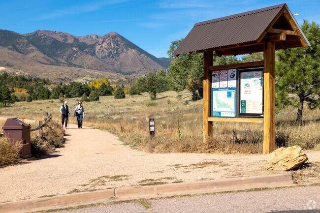 Take a hike with your friends at Ute Valley Park.