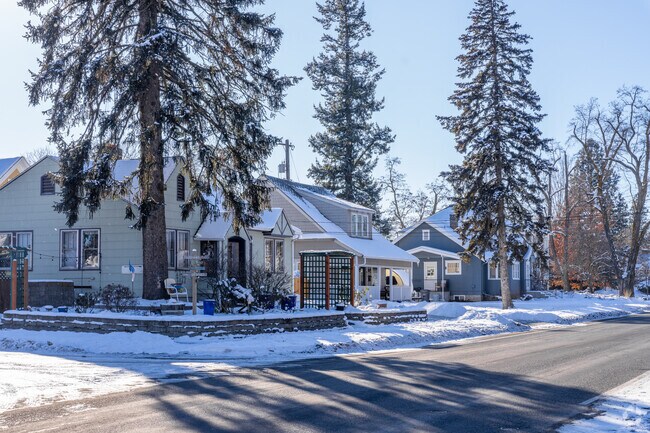 Older historic homes can be found in Moscow's historic district.