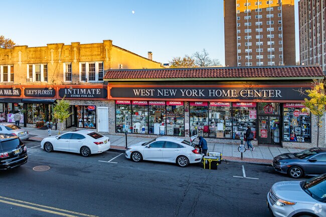 Berganline Ave in West New York has every type of entity needed for daily errands and dining.
