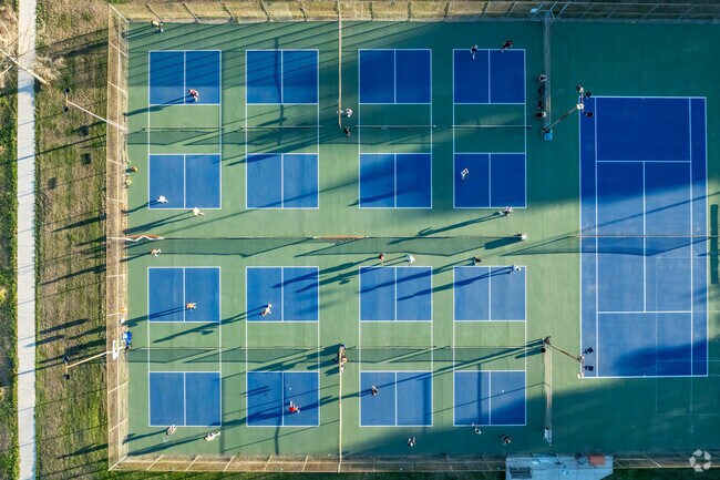 Westmoreland Park has eight pickleball courts to play on in the Friendly neighborhood.