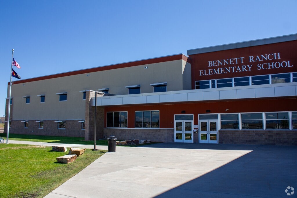 An entry shot for Bennett Ranch Elementary School.