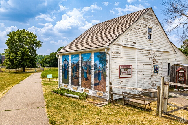 Gibbs Farm historic site is a favorite field trip for students in the Twin Cities.