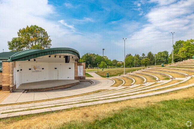 Take in the sounds of the summer at the amphitheater at Springettsbury Township Recreation Park.