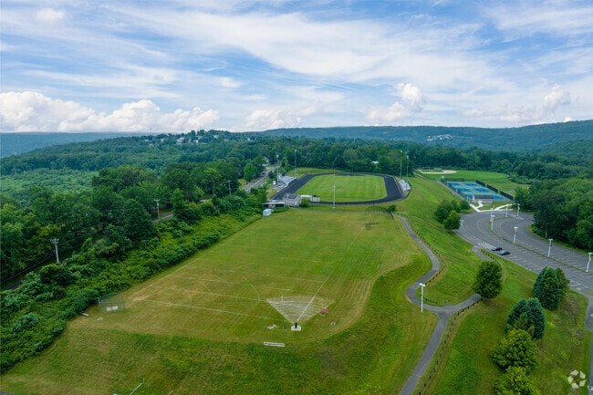 Woodland Regional High School in Beacon Falls has multiple athletic fields