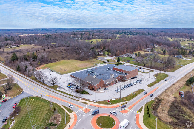 An aerial of Richfield Middle school.