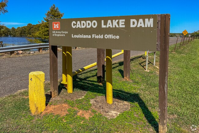 Caddo Lake Dam is a great place for beautiful views in the Mooringsport-Brian neighborhood.