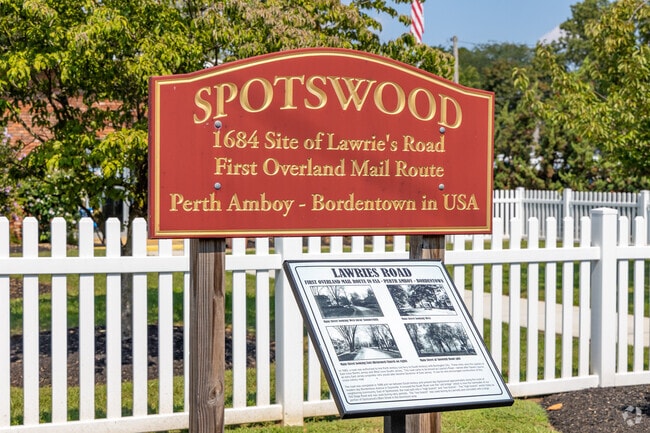The First Overland mail route passed through Spotswood.