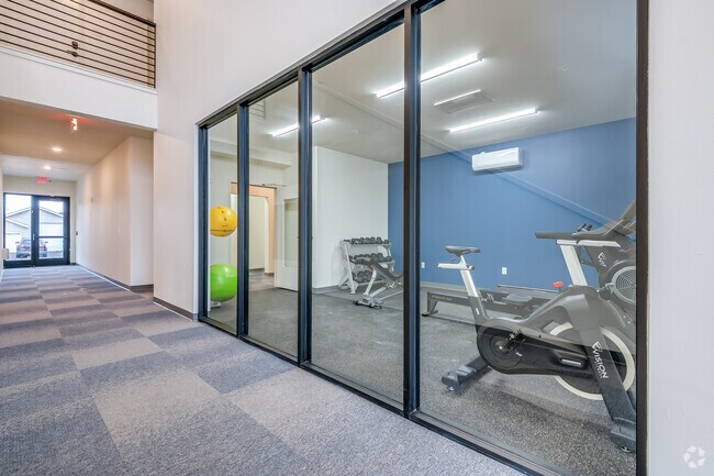 Lobby and Fitness Center
