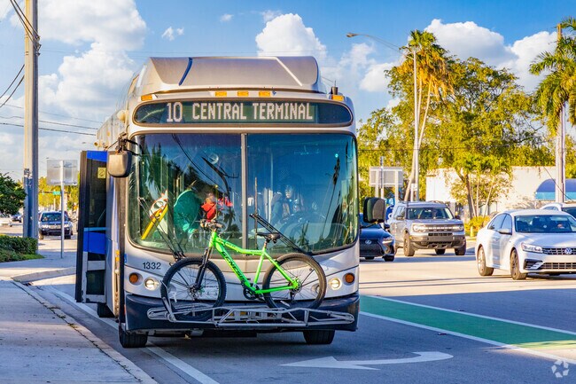 Park Haven residents benefit from bus lines that run throughout the neighborhood.