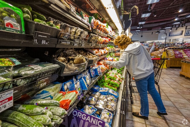 Residents of Buffalo Township shop for groceries at a local Giant Eagle.