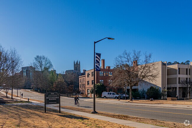 Burch Avenue residents are just minutes away from Duke University.