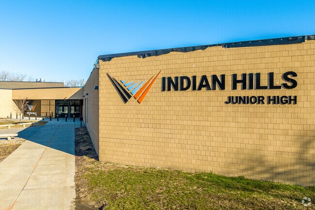 Indian Hills Junior High School is the only school within the neighborhood boundaries