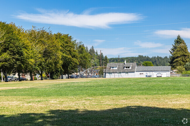 Students can enjoy playing sports at the Hoquiam Middle School grassy fields.