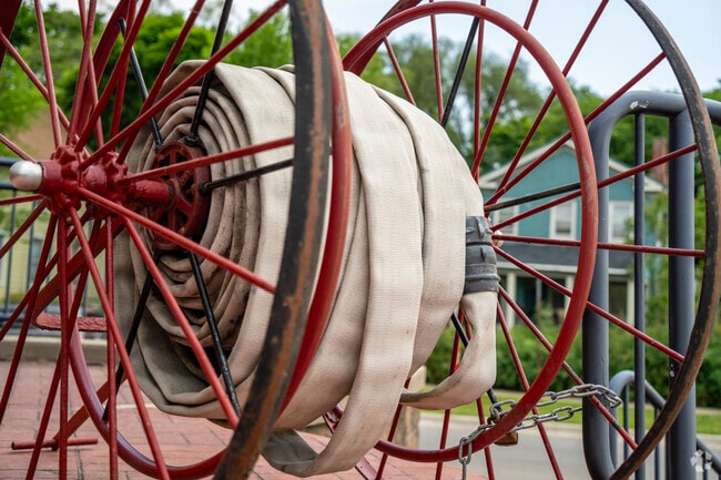 The Michigan Firehouse Museum in Normal Park has historical items on display.