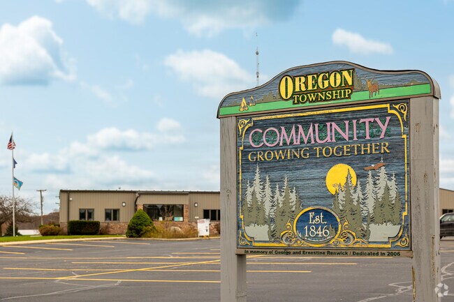 There’s plenty of room to spread out within the wide open spaces of Oregon Township.