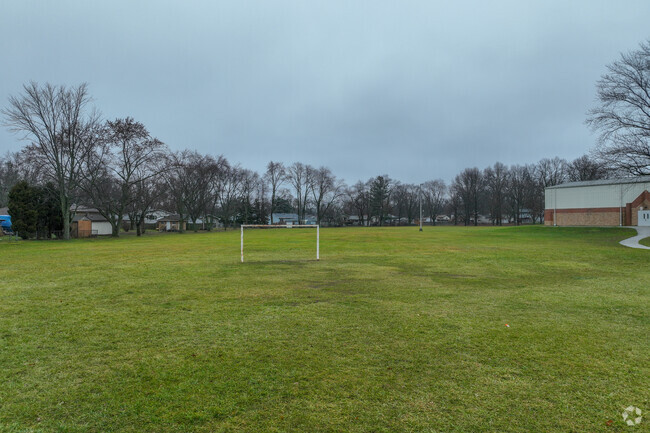 Play soccer at Ethel R Jones Elementary School.