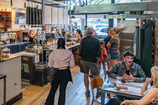 Late for the Train Coffee is an example of the unique businesses you can find in Flagstaff.