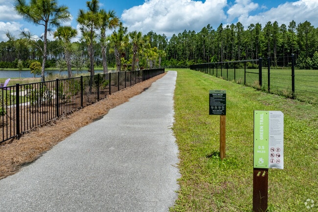 There are guided trails for residents of Wildlight to explore and enjoy outdoor fun.