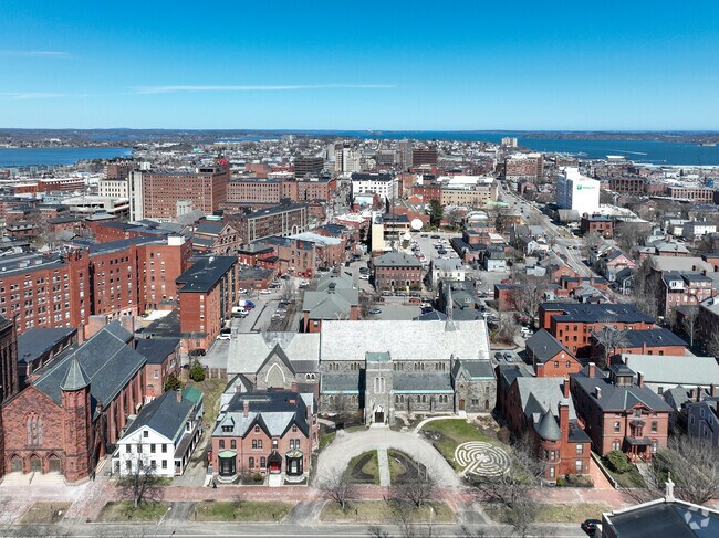 Downtown Portland is a nit far from Libbytown.