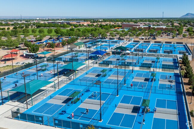 Pickleball is a popular recreational sport amongst residents in Mirabella.