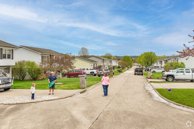 Subdivisions built in Culooden between the 1960's and 80's don't have sidewalks.