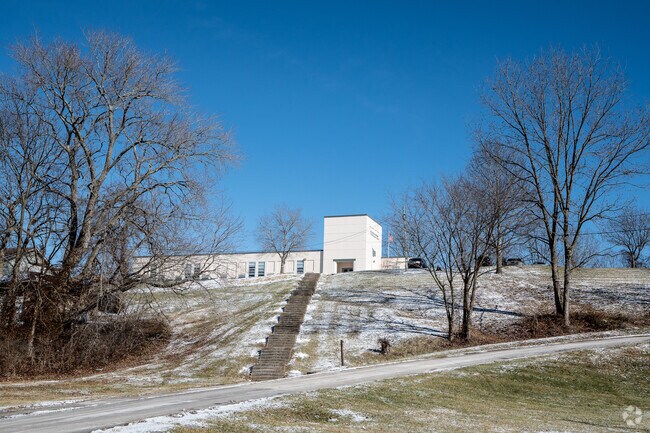 Hillview Academy sits atop a high hill in the downtown Taylorsville area.