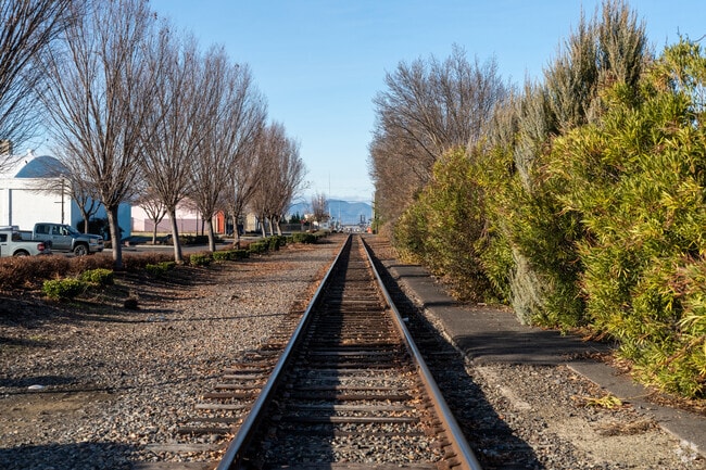 Medford was built around the Southern Oregon Railway.