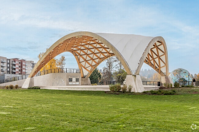 A look at the Gerry Frank Salem Rotary Amphitheater located inside Riverfront Park.