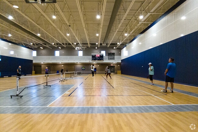 Residents can spend their mornings playing pickleball at the Kennesaw Recreation Center.