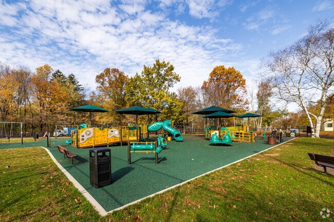 A variety of activities for all children are available at Manny Welder Park's large playground.