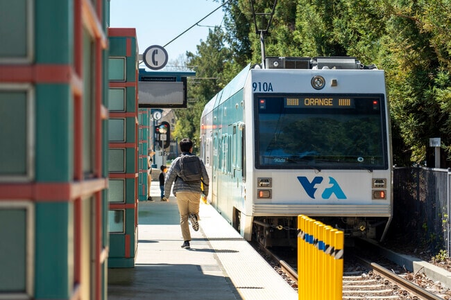 The Orange Line is an affordable way to get around the Whisman area.