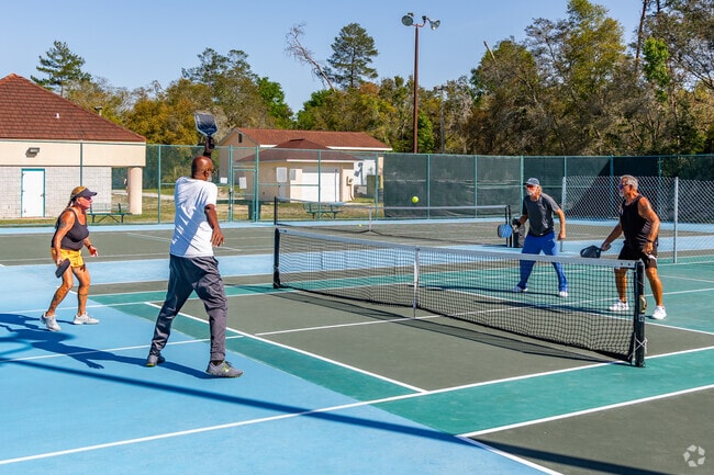 Residents love to play Pickleball at the Marion Oaks Community Center.