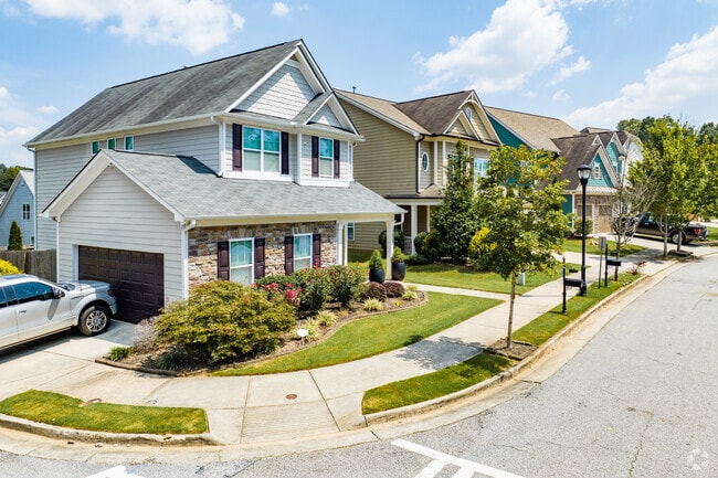 A variety of architectural style homes are available in Westside Park.