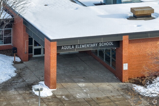 Aquila Elementary School teaches students in kindergarten through fifth grade.
