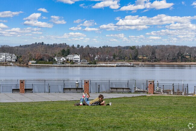 Red Bank residents love the water views in the Riverside Gardens Park.