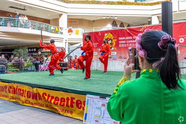 Oakland has many festivals during the year, including the Chinatown Lunar New Year Bazaar.