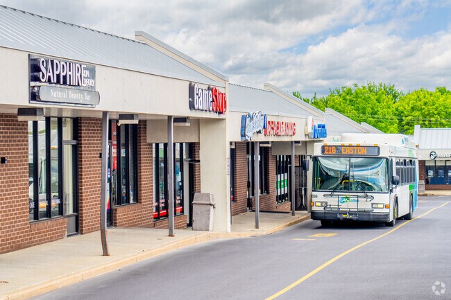 Frequent LANTA busses operate throughout Old Orchard.