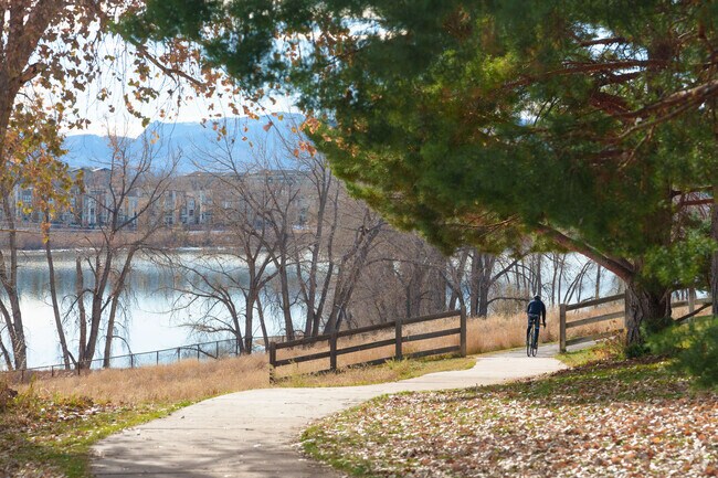 Take your bike out for a scenic experience at Writers Vista Park.