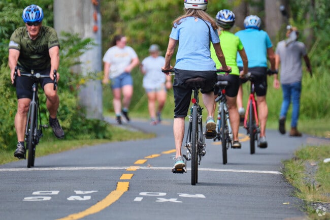 Residents love to ride the W&OD trail that runs through Fair Oaks and beyond.