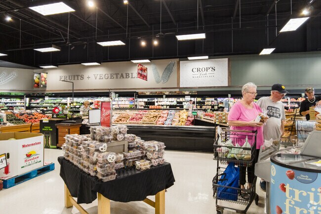 East Brandywine locals shop for local produce at Crop's Marketplace.
