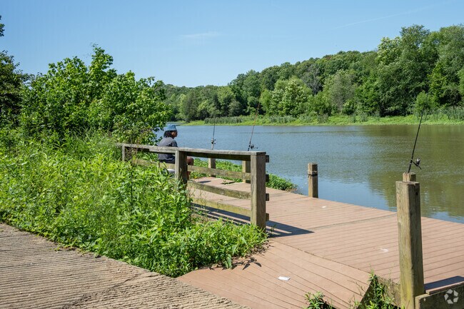 Locals enjoy going fishing at Karl H. Dixon Memorial Park.