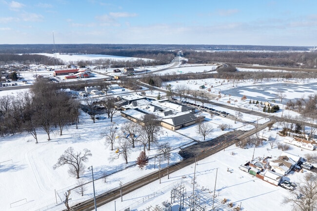 Ouabache Elementary School serves almost 400 students.