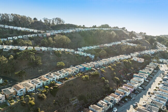 Crocker neighborhood’s hillside homes offer scenic views and a peaceful retreat.