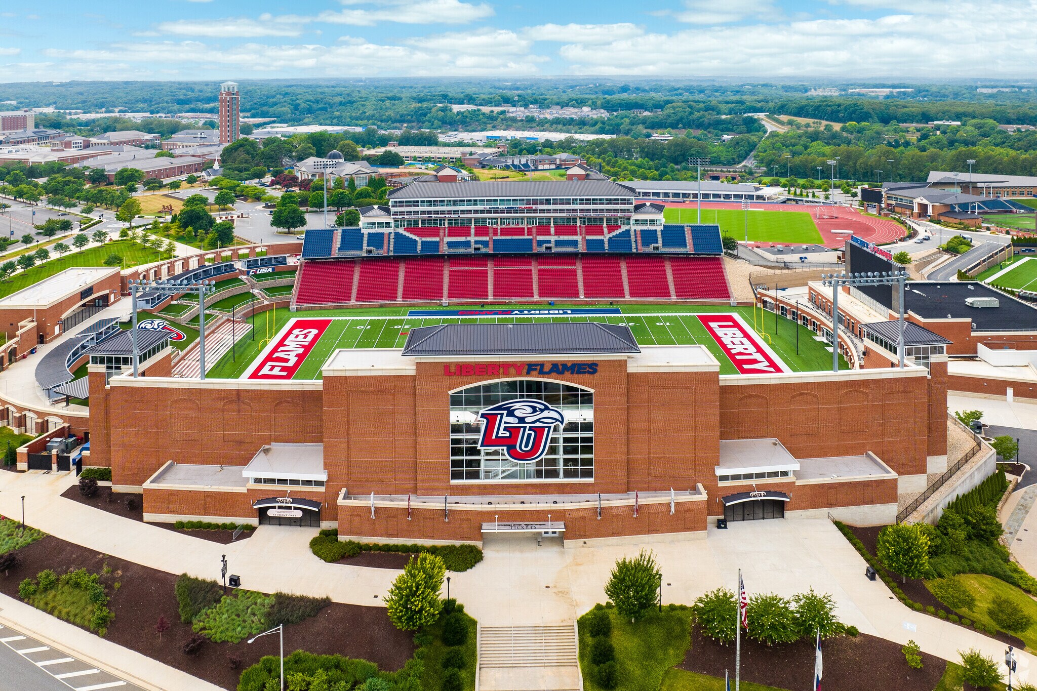 Liberty University Football Field