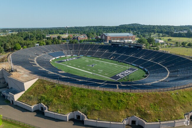 The Yale Bowl is where many games are held.