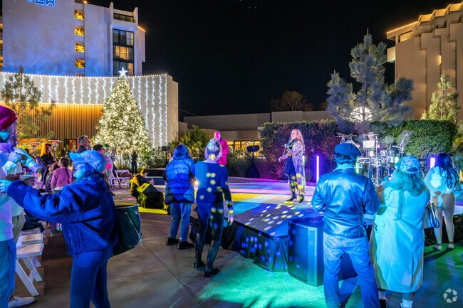 The VEA Newport Beach Annual Tree Lighting draws residents from the Broadmoor Sea View neighborhood every year.