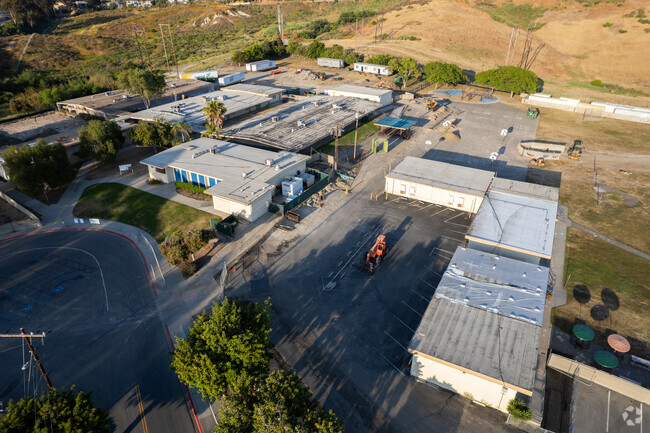 A view of the campus and fields at San Luis Rey Elementary School in Oceanside.