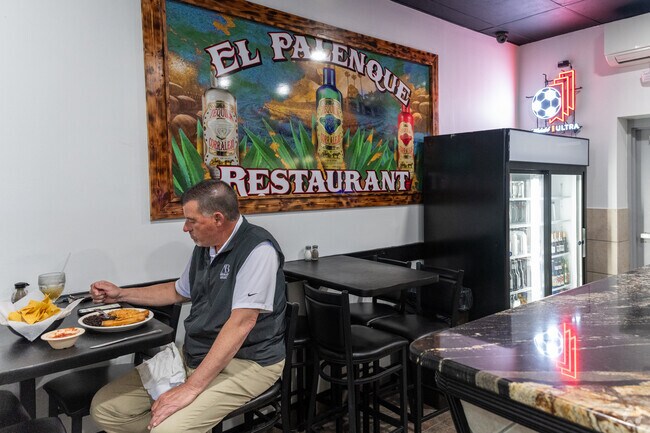 Palenque Mexican Grill Restaurant has a bar and ample seating for your next gathering.