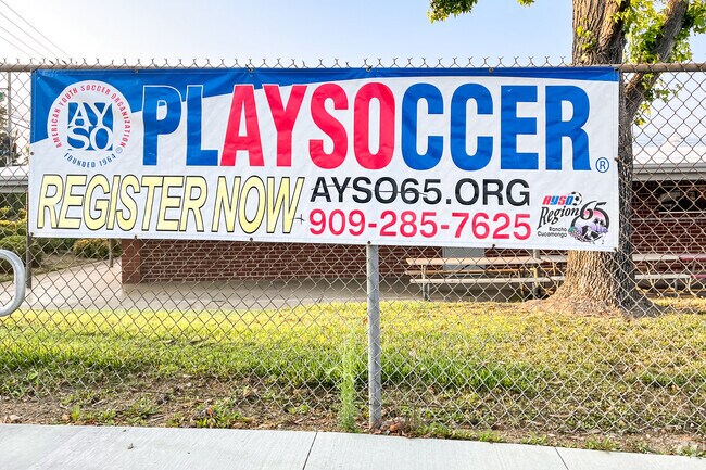 Carnelian Elementary has sports and other activities for the community of Alta Loma.